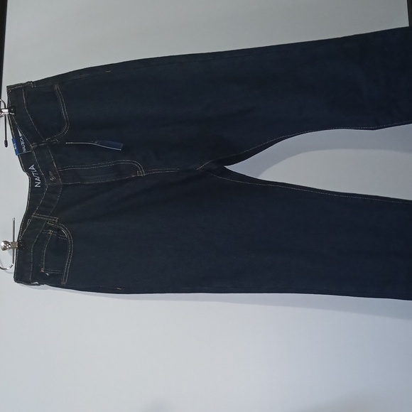 Nautica Men Crafted vintage straight fit real denim blue jeans size 40 x 32 NWT - Picture 1 of 13
